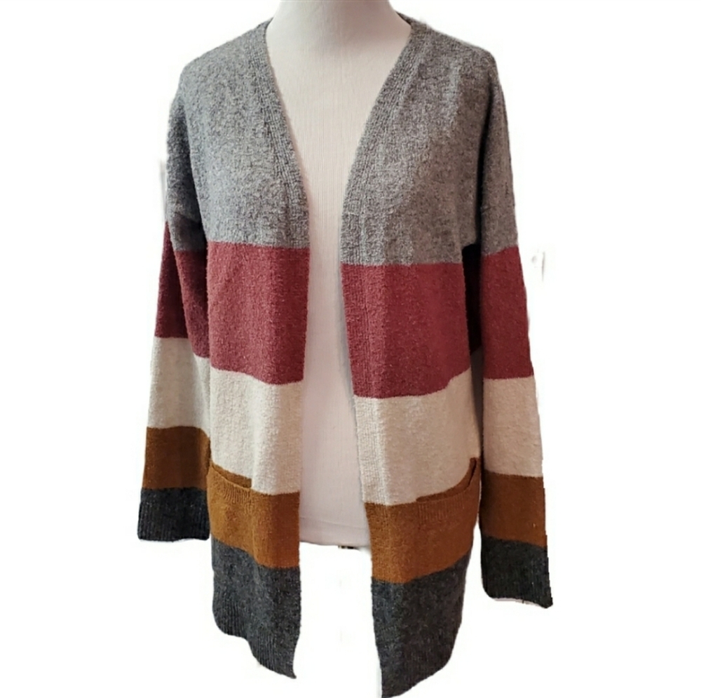 Pinque Barras Two Pocket ColorBlock Cardigan